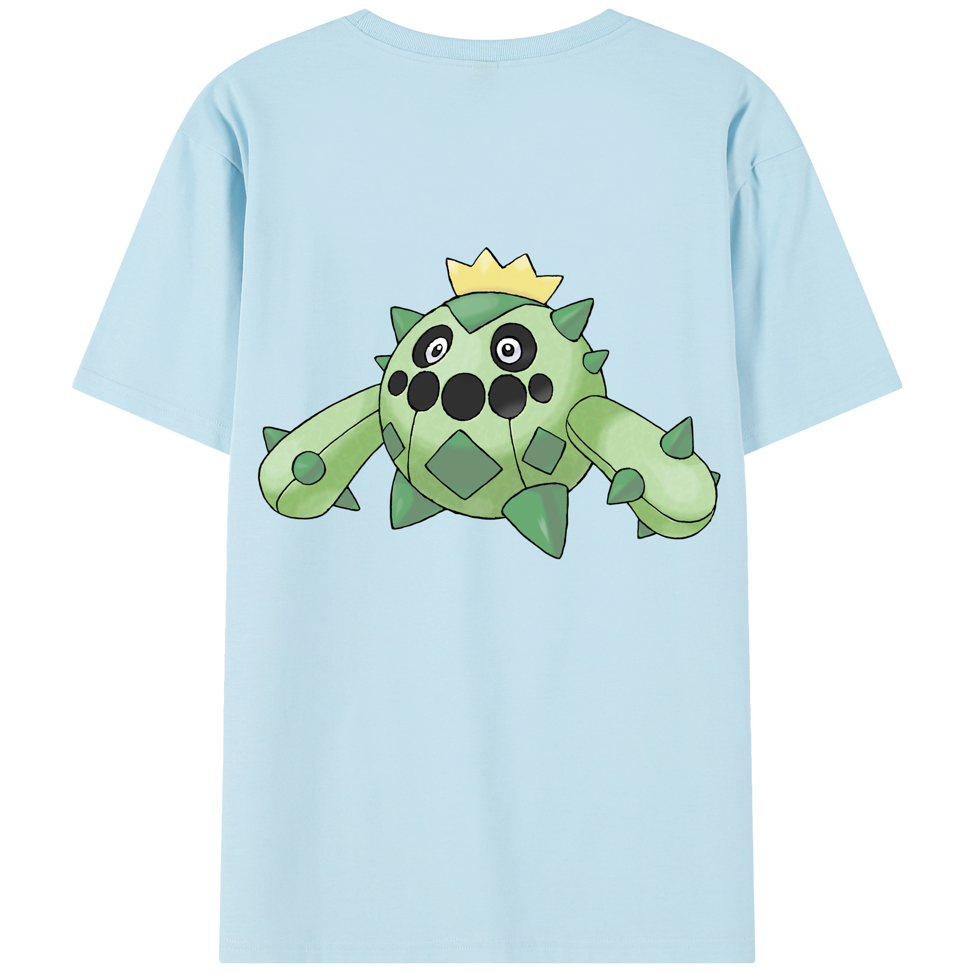 （画像用） ポケットモンスター Pokémon 綿100％半袖Tシャツ（背面プリント）